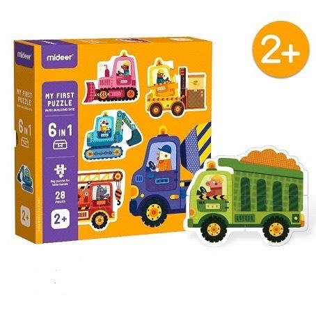 Bộ Đồ Chơi Xếp Hình Đầu Đời cho bé - My First Puzzle Mideer
