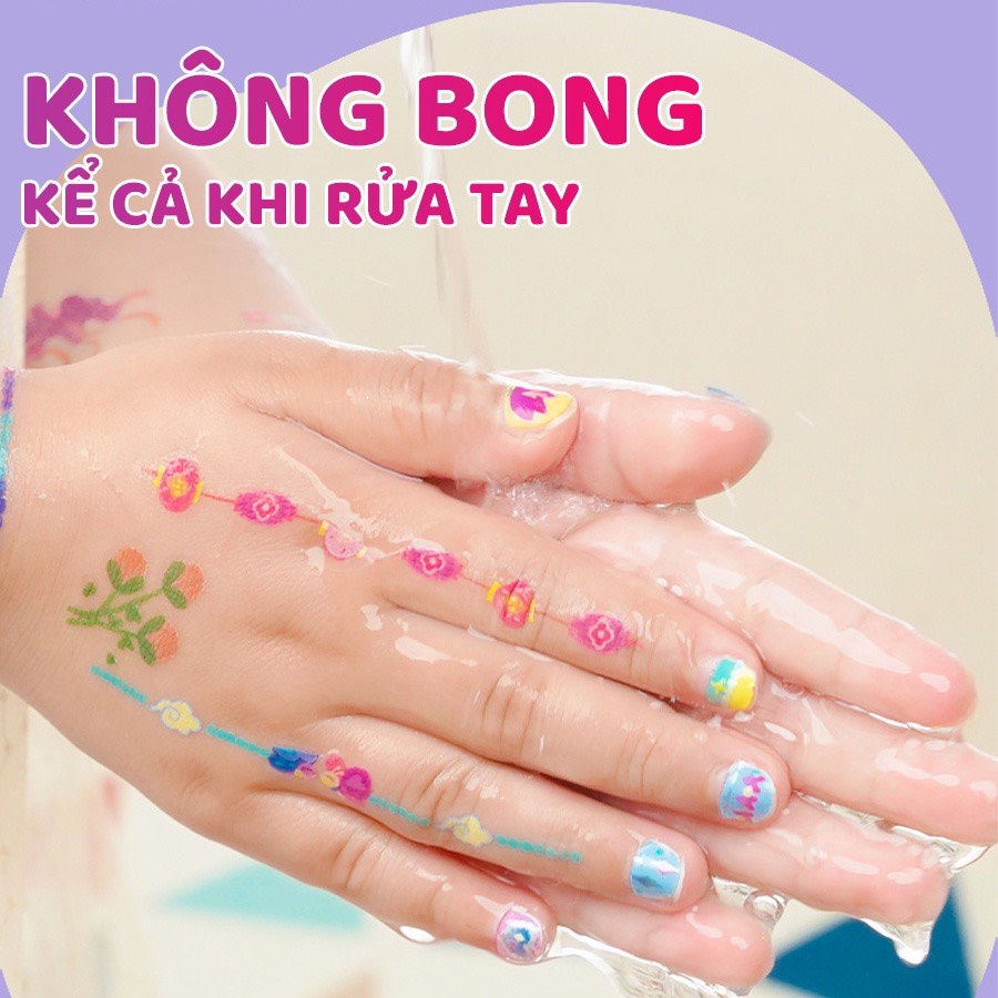 Đồ Chơi Hình Xăm Và Dán Móng Tay Nail Stickers And Tattoos