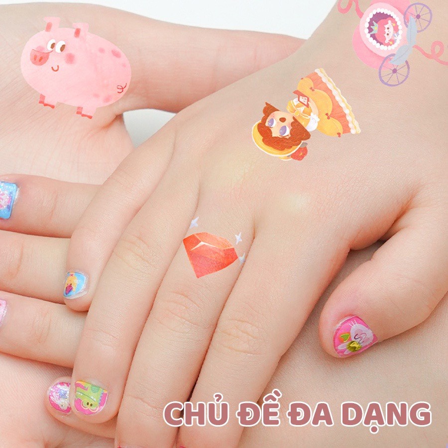 Đồ Chơi Hình Xăm Và Dán Móng Tay Nail Stickers And Tattoos