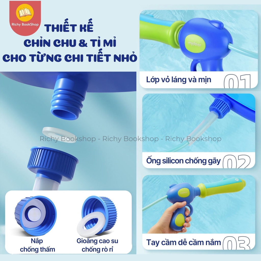 Súng Nước Đồ Chơi - Mideer Backpack Water Gun