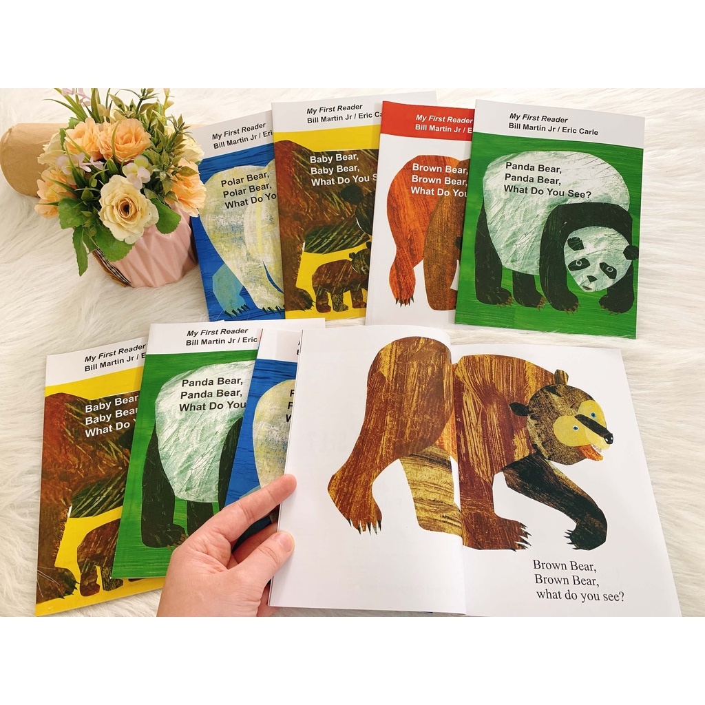 Sách Brown Bear What do you see? - Bộ 4 cuốn kèm file nghe