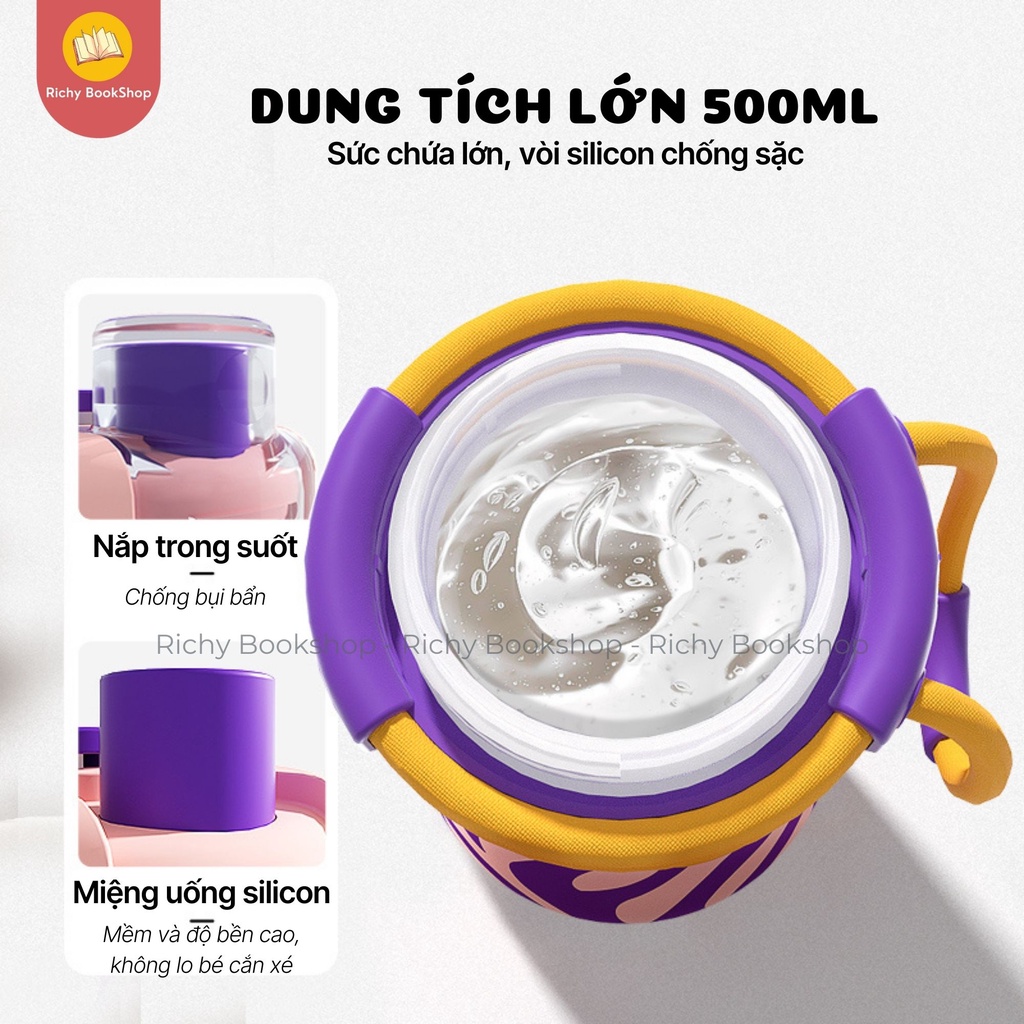 Bình nước thể thao có thể xịt khoáng Mideer Portable Spray Cup siêu nhẹ
