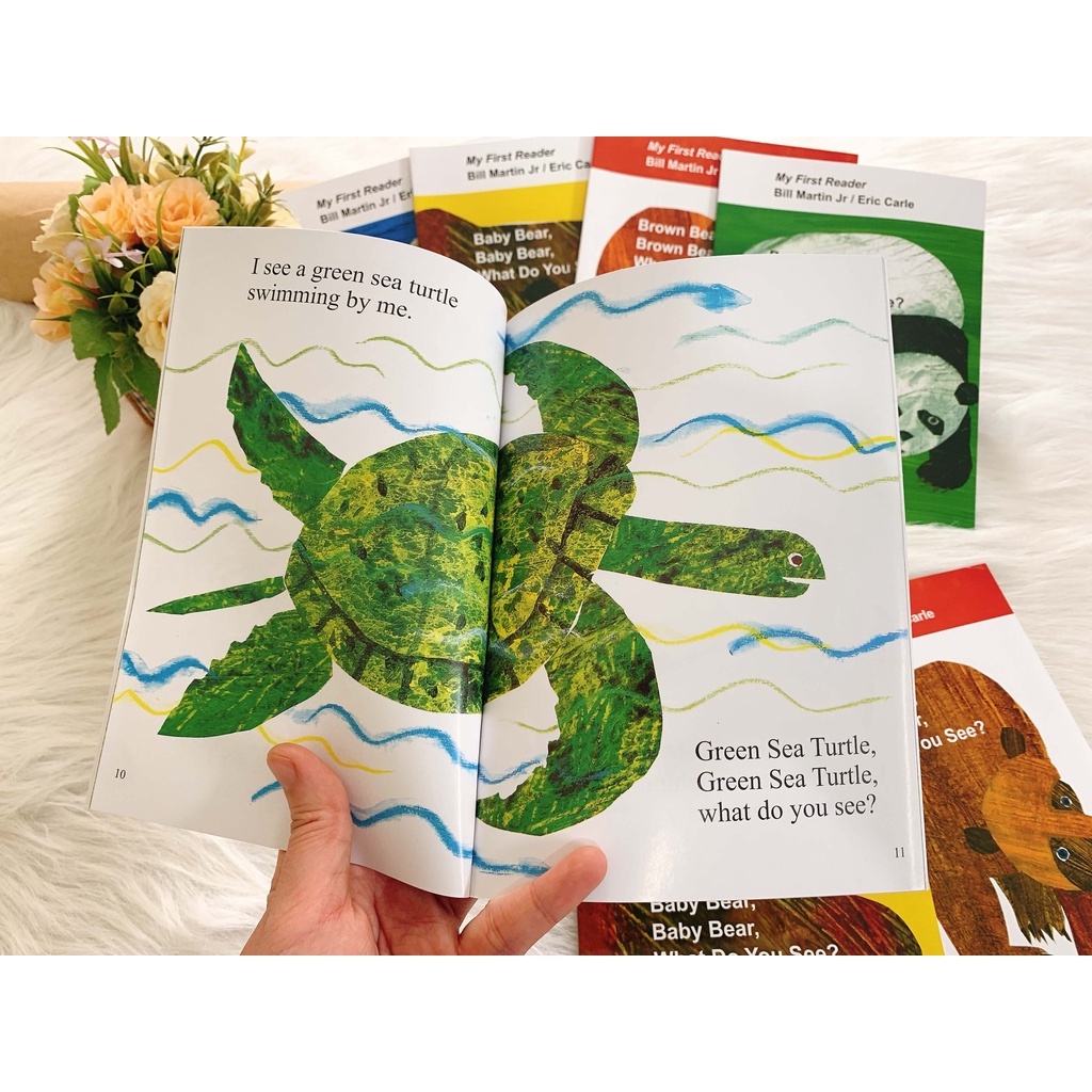 Sách Brown Bear What do you see? - Bộ 4 cuốn kèm file nghe