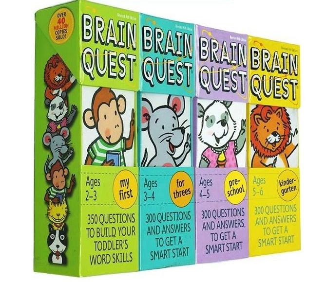 Bộ thẻ học thông minh Brain Quest