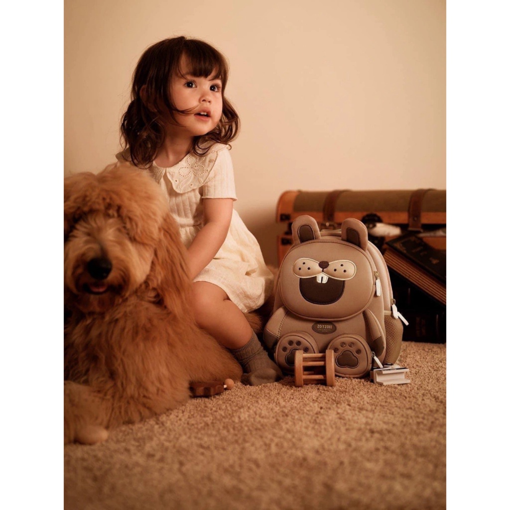 Balo cho bé Zoyzoii mã B38 hình thú ngộ nghĩnh - Zoyzoii B38 Forest animal backpack