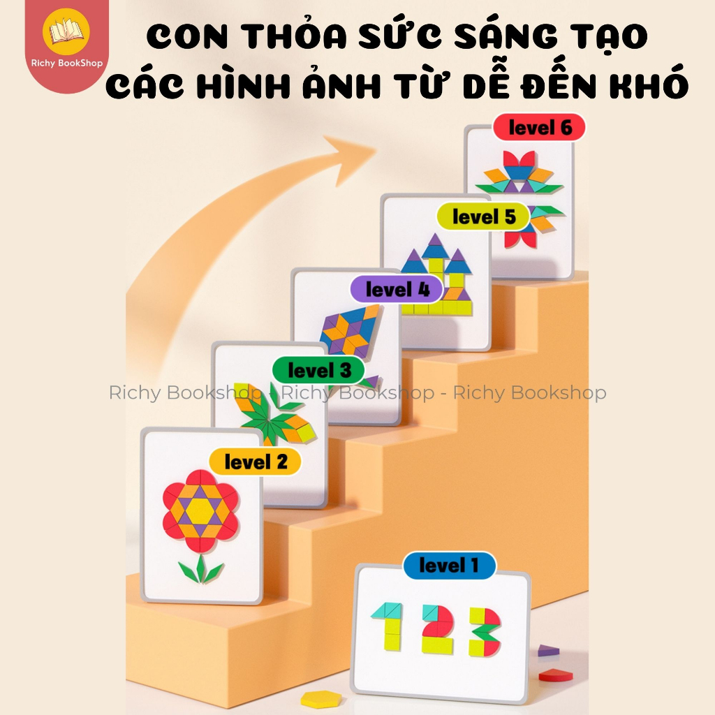 Đồ Chơi Xếp Hình Gỗ Nam Châm Hình Học Mideer Magnetic Geometry Blocks 250pcs Tặng Kèm Bảng Từ Tính