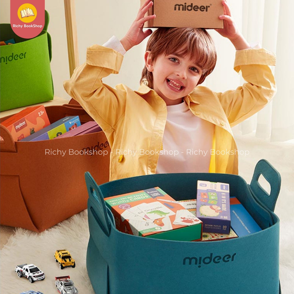 Giỏ túi vải đựng đồ chơi