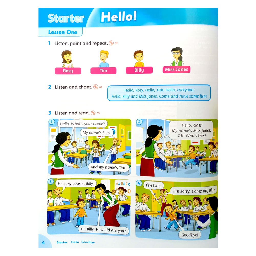 Family And Friends phiên bản 2ND edition kèm file nghe