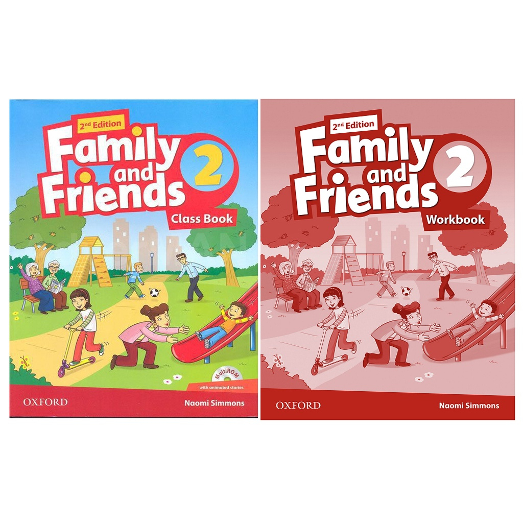 Family And Friends phiên bản 2ND edition kèm file nghe