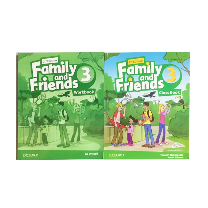 Family And Friends phiên bản 2ND edition kèm file nghe
