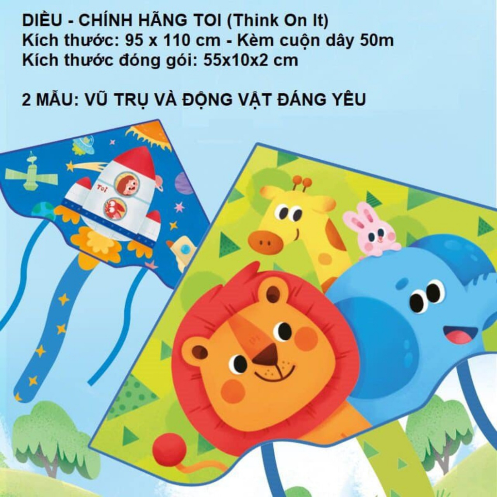 Đồ Chơi Thả Diều TOI Cho Bé Từ 3 Tuổi