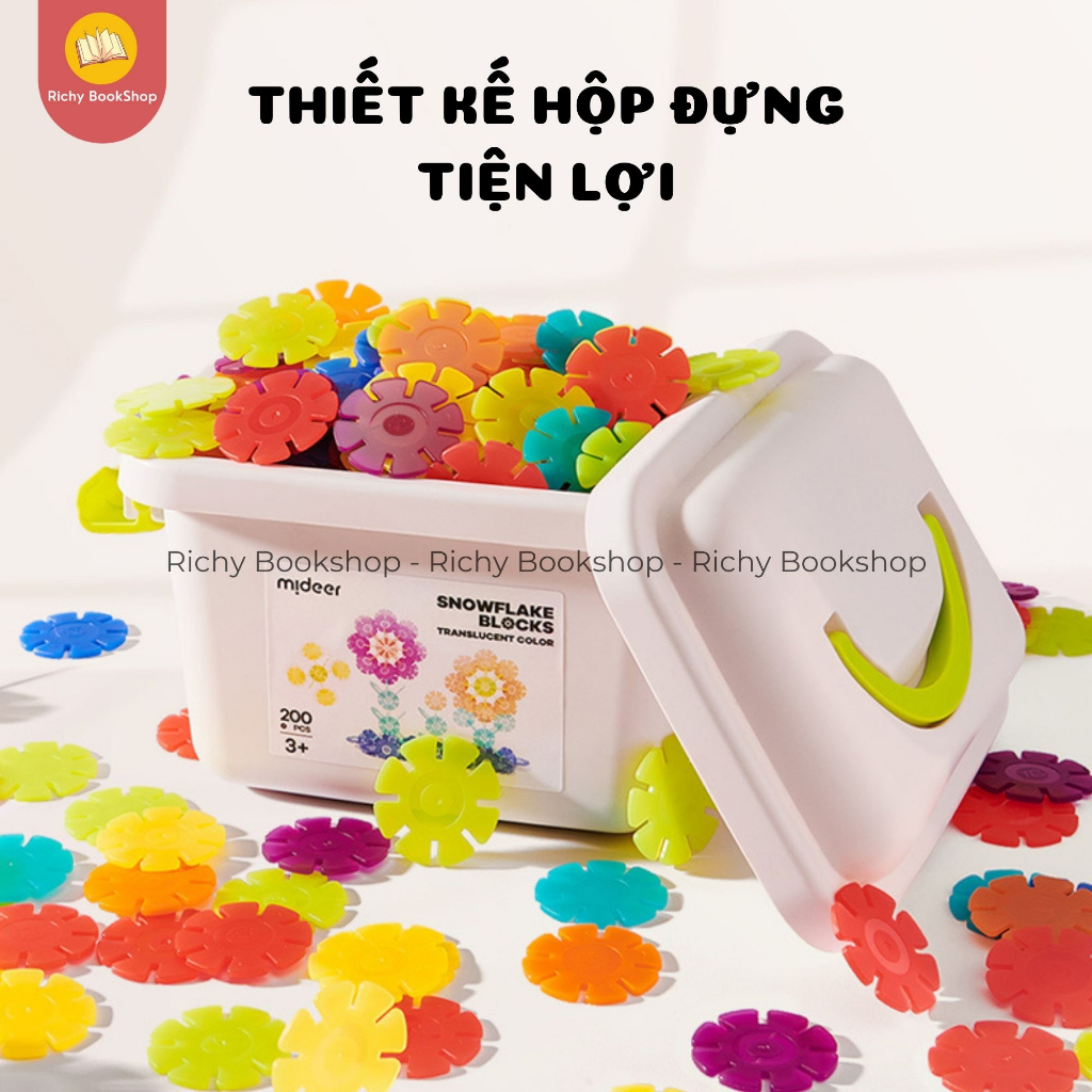 Đồ chơi sáng tạo ghép hình bông tuyết