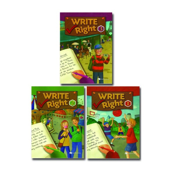 Sách - Write right (trọn bộ 3 tập)