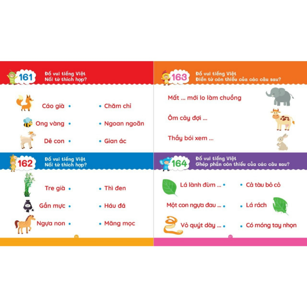 Mẹ Hỏi Bé Trả Lời cho bé từ 3-6 tuổi