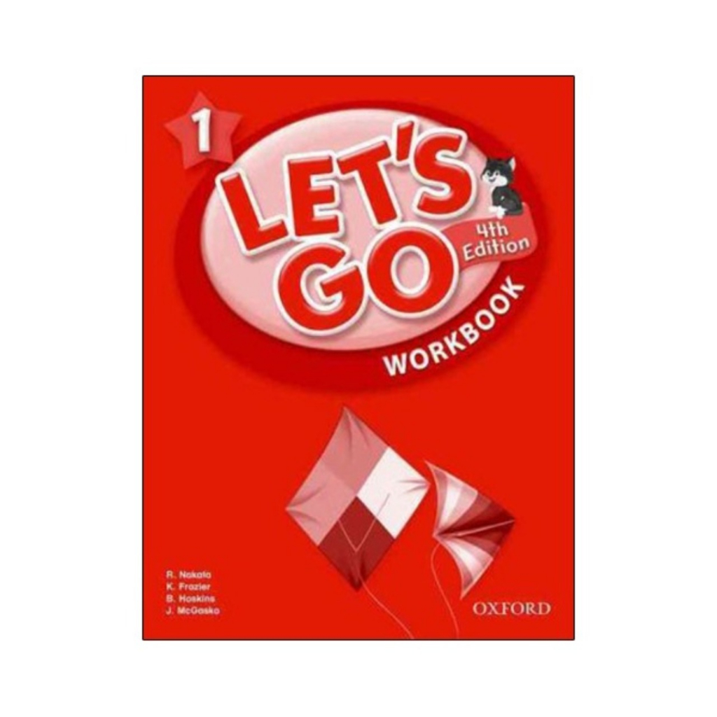 Let's go level 1 - Bản 4th edition - Bộ 2 cuốn gồm Student book và Work book (kèm audio)