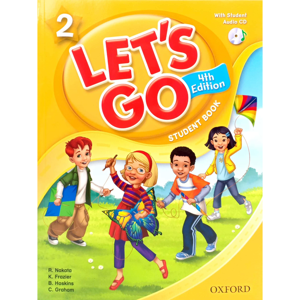 Let's go level 2 - Bản 4th edition - Bộ 2 cuốn gồm Student book và Work book (kèm audio)