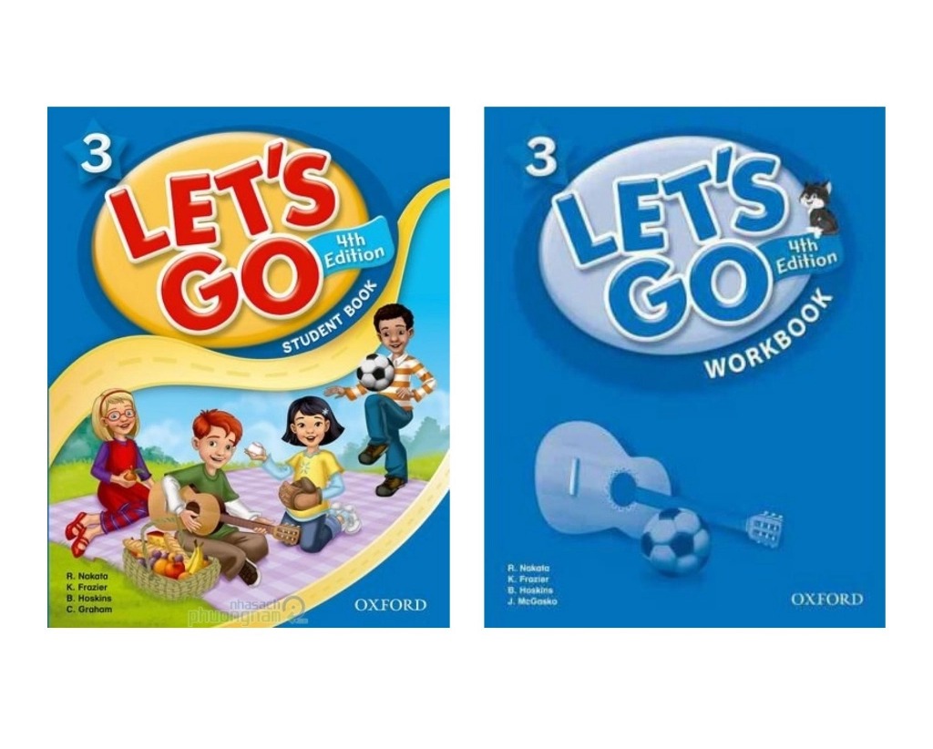 Let's go level 3 - Bản 4th edition - Bộ 2 cuốn gồm Student book và Work book (kèm audio)