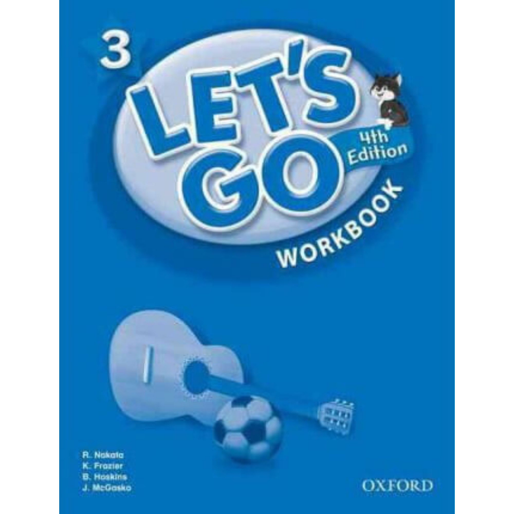 Let's go level 3 - Bản 4th edition - Bộ 2 cuốn gồm Student book và Work book (kèm audio)