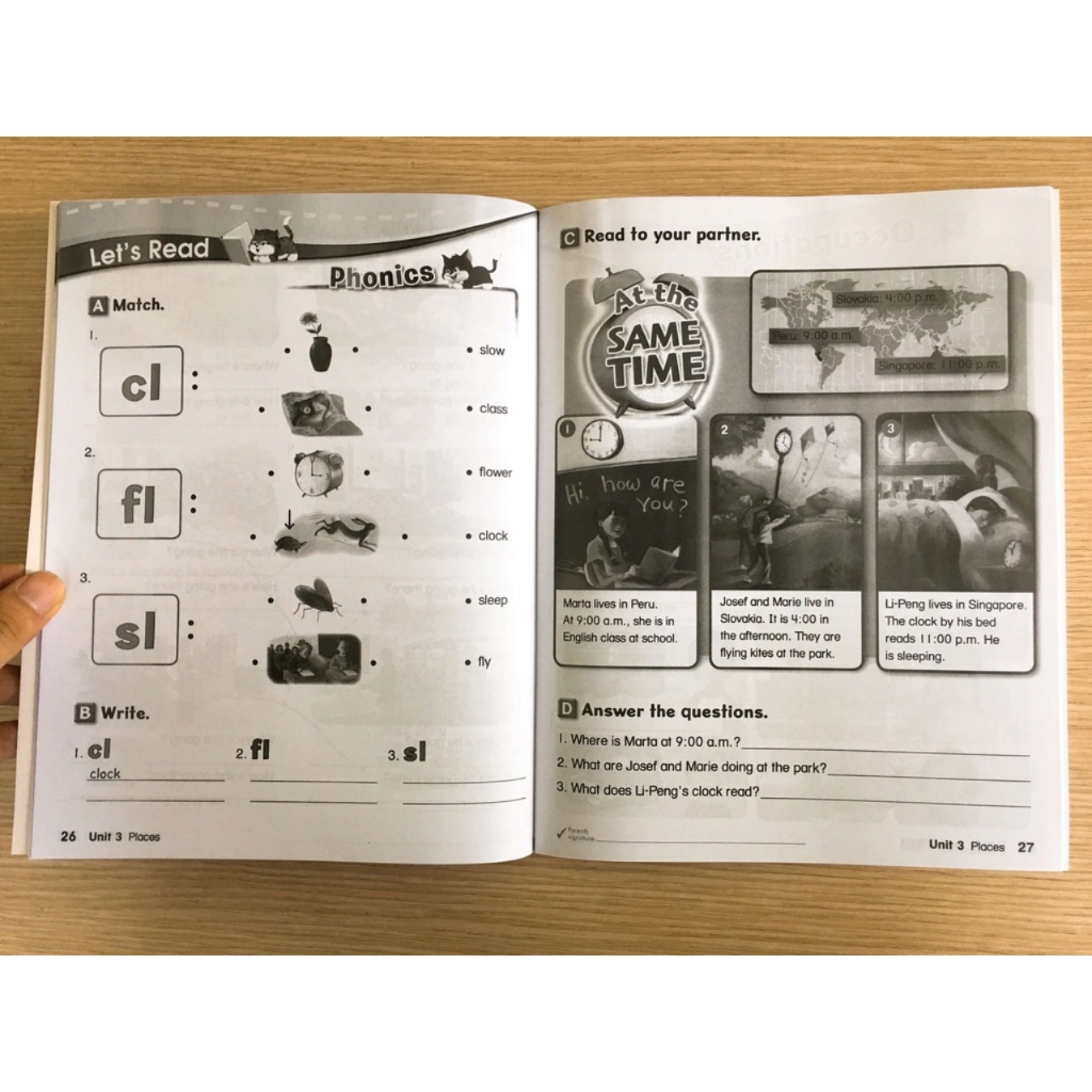 Let's go level 3 - Bản 4th edition - Bộ 2 cuốn gồm Student book và Work book (kèm audio)