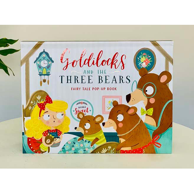 Sách - Goldilocks And The Three Bears - Fairy Tale Pop-up Book