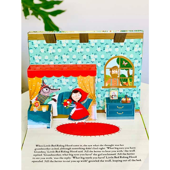 Sách - Little Red Riding Hood - Fairy Tale Pop-up Book