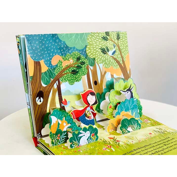 Sách - Little Red Riding Hood - Fairy Tale Pop-up Book