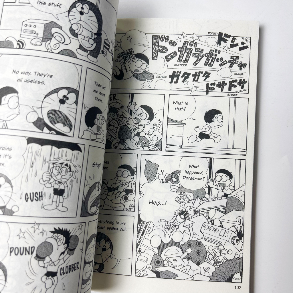 Sách - Truyện Doraemon Collection bản tiếng anh 8 cuốn