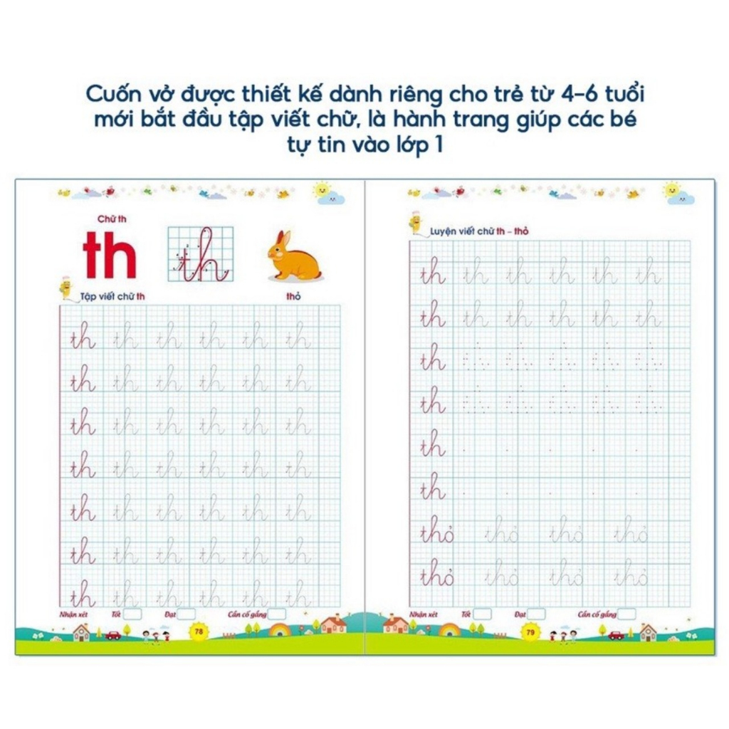 Bé Tập Tô Tập Viết Chữ To