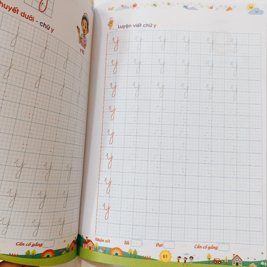 Bé Tập Tô Tập Viết Chữ To