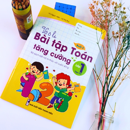Vở ô li Bài Tập Toán Tăng Cường Lớp 1 - Kết Nối
