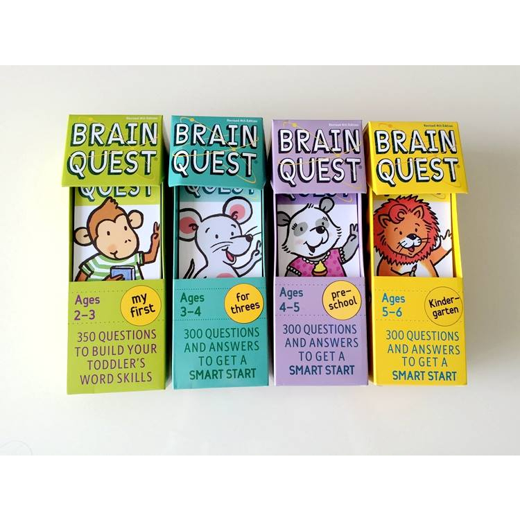 Bộ thẻ học thông minh Brain Quest