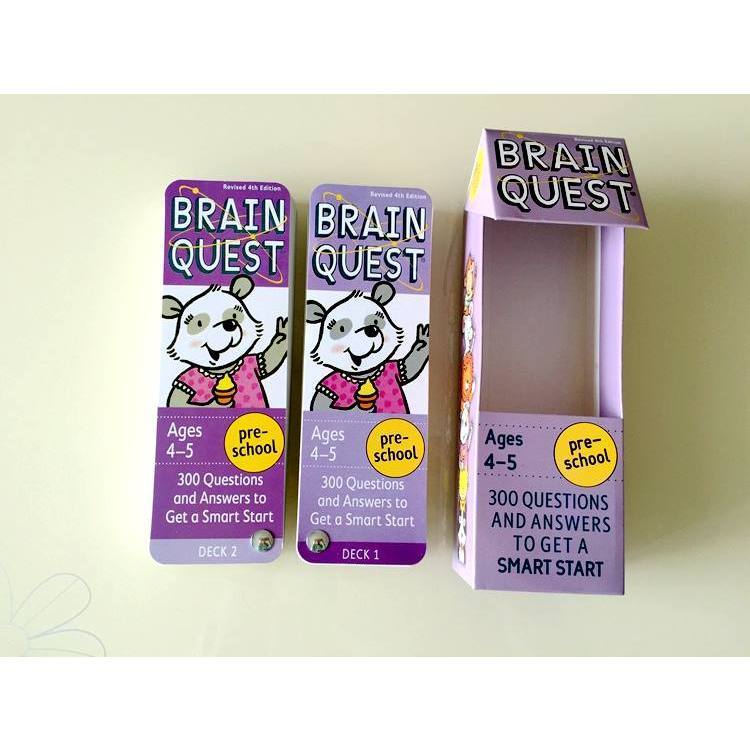 Bộ thẻ học thông minh Brain Quest
