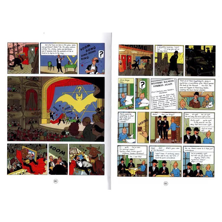Những cuộc phiêu lưu của TinTin - 8 cuốn bìa cứng