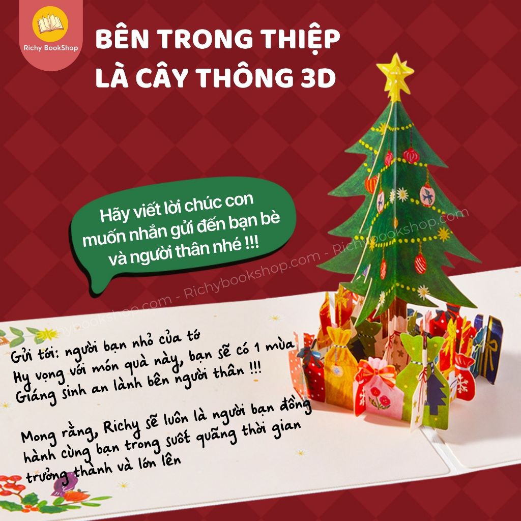 Bộ xếp hình Noel Mideer Christmas Gift box puzzle
