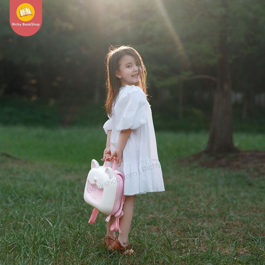 Balo Zoyzoii mã B18-B Forest Series Backpack hình động vật cho bé mẫu giáo đi học - Cặp đi học cho bé 2 3 4 5 tuổi