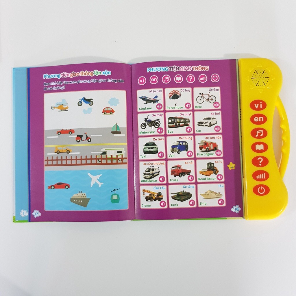 Sách Nói Điện Tử Song Ngữ Anh - Việt