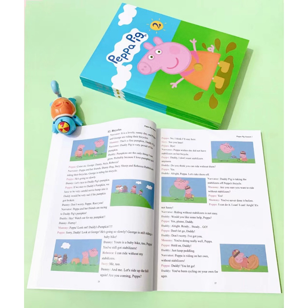Peppa Pig 4 Season khổ A4