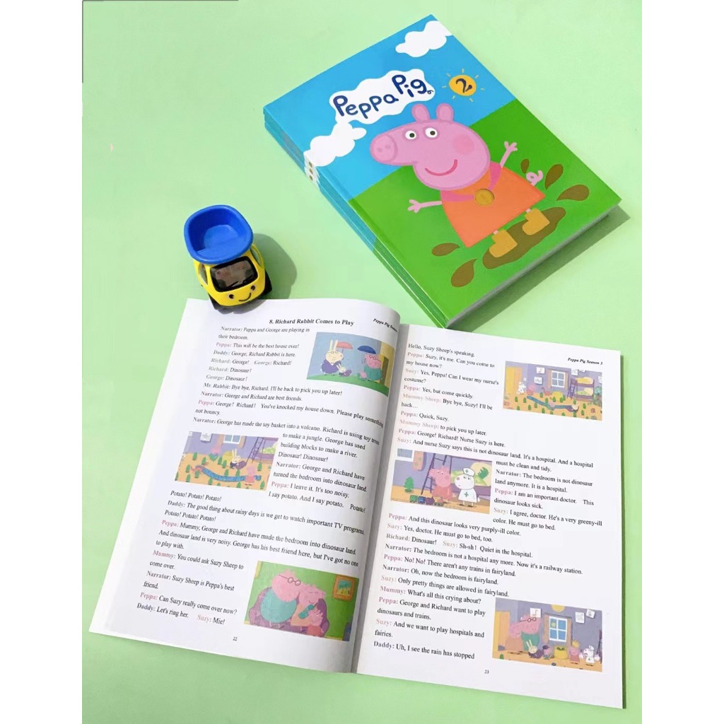 Peppa Pig 4 Season khổ A4