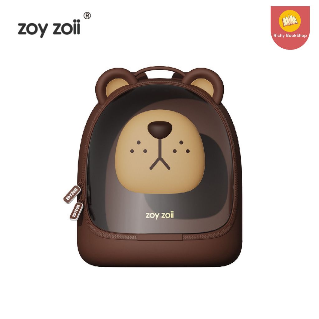 Balo Zoyzoii trong suốt Forest Bubble series Mã B52 cho bé đi học cho bé 2 3 4 5 tuổi