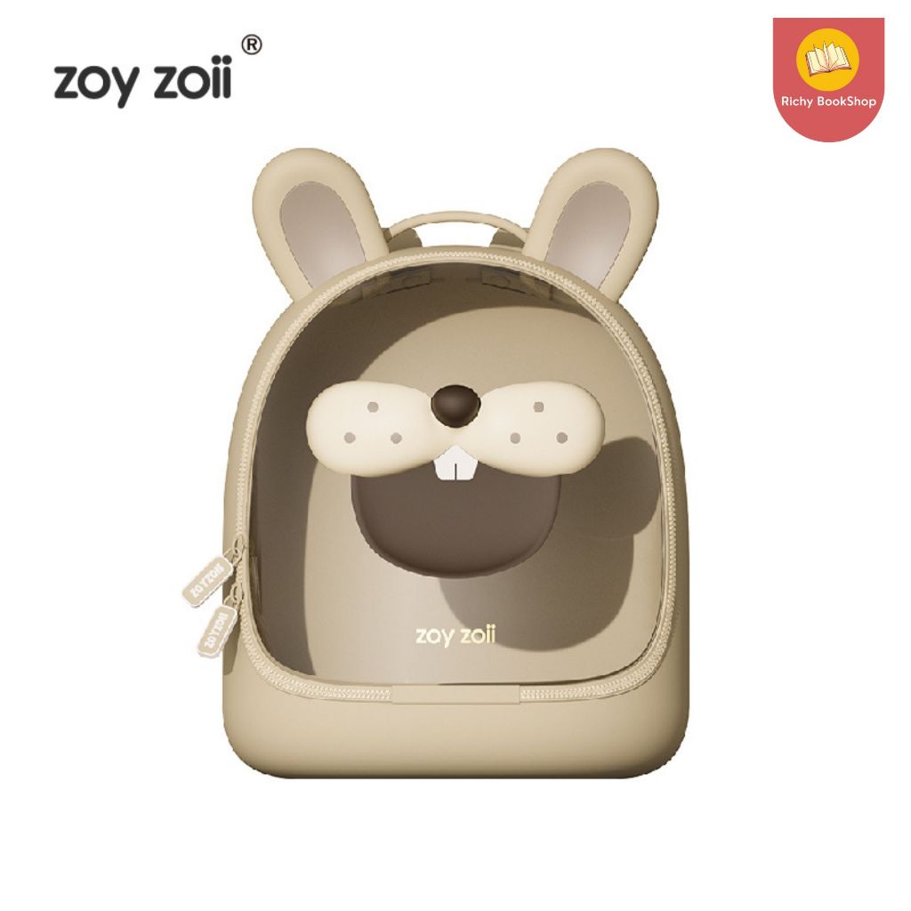 Balo Zoyzoii trong suốt Forest Bubble series Mã B52 cho bé đi học cho bé 2 3 4 5 tuổi