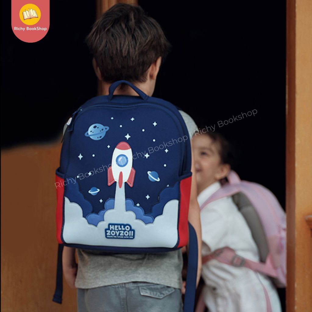 Balo đi học cho bé lớp 1, bé mầm non siêu nhẹ - Zoyzoii Series Kids Backpack Mã B19
