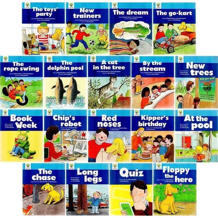 Sách - Oxford Story Tree levels 1-3 (52 quyển) tặng kèm file nghe
