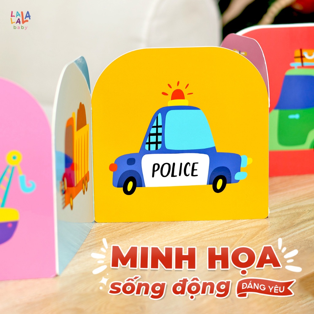 Sách âm thanh Lalalook cho bé sơ sinh 5 bài hát Lalala baby