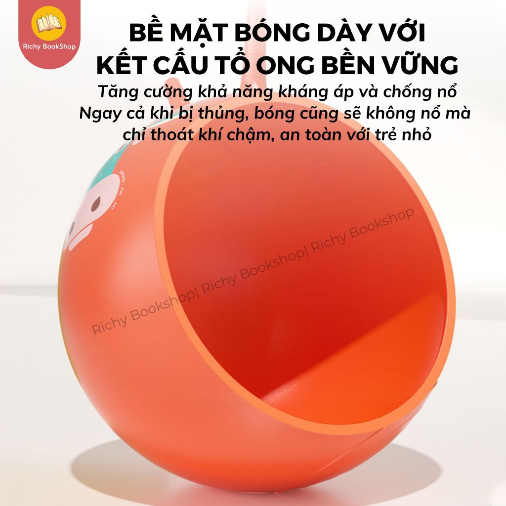 Bóng nhún có tay cầm Mideer Sensory Training Bounce Ball, Bóng nhún rèn luyện giác quan cho bé