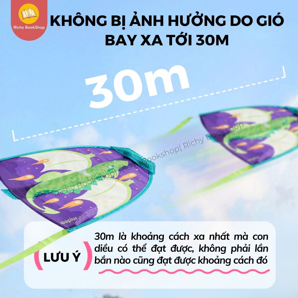 Diều bắn tay bằng chun Mideer New Catapult Kite