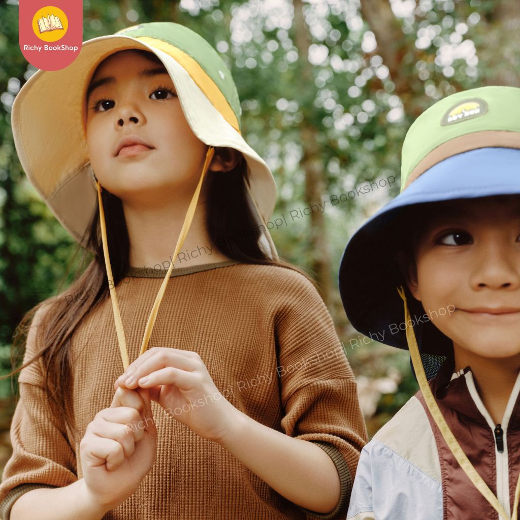 Mũ chống nắng rộng vành chống tia UV cho bé Zoyzoii Large Brim Sun Hat mã B62