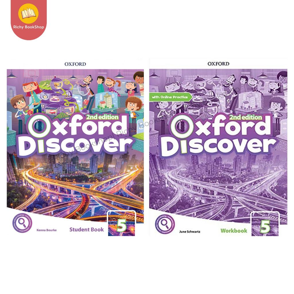Sách Oxford Discover 2nd edition Level 1,2,3,4,5,6 - bộ 2 cuốn kèm file nghe