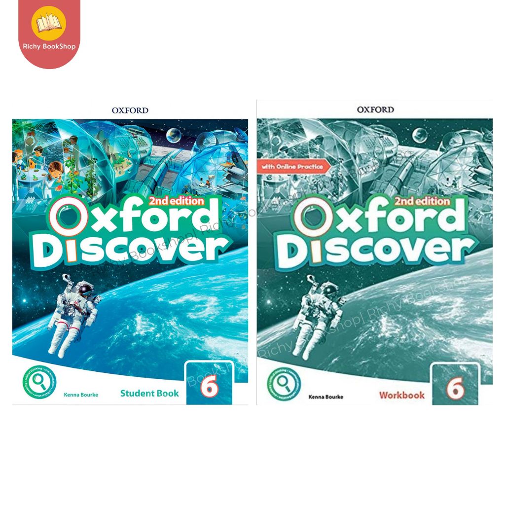 Sách Oxford Discover 2nd edition Level 1,2,3,4,5,6 - bộ 2 cuốn kèm file nghe