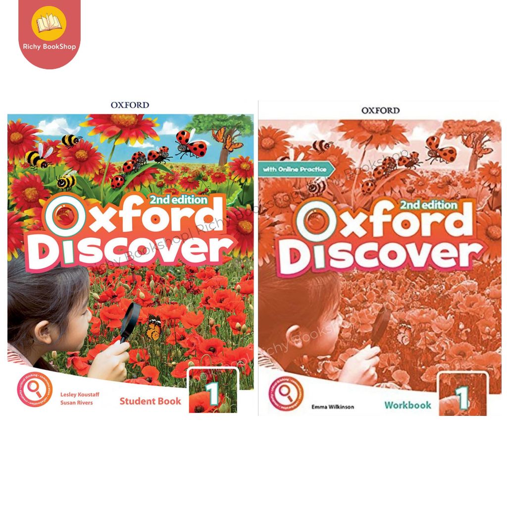 Sách Oxford Discover 2nd edition Level 1,2,3,4,5,6 - bộ 2 cuốn kèm file nghe