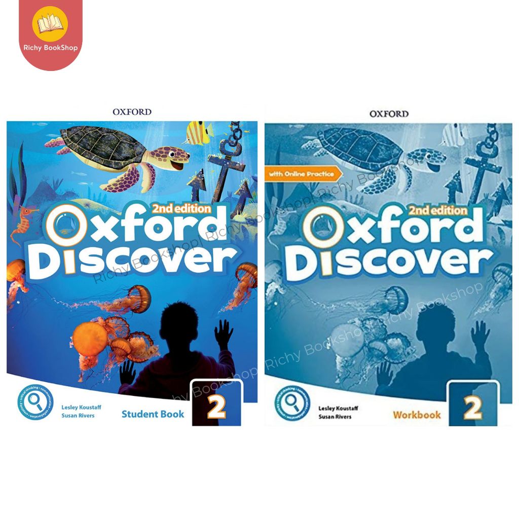 Sách Oxford Discover 2nd edition Level 1,2,3,4,5,6 - bộ 2 cuốn kèm file nghe